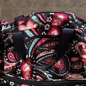 Vera Bradley rolling duffle